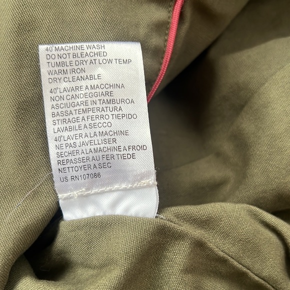 Paul Smith Women’s Khaki Military Field Style Jacket Size 42 - Picture 6 of 7